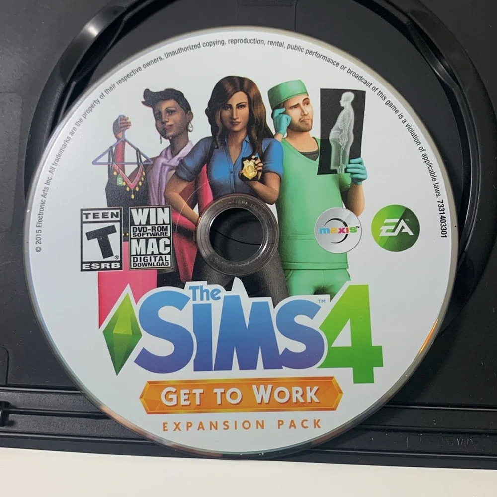 The SIMS 4 Get to Work Expansion Pack for PC